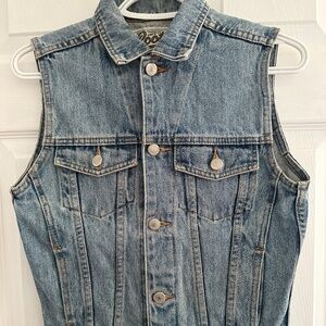 Vintage denim vest